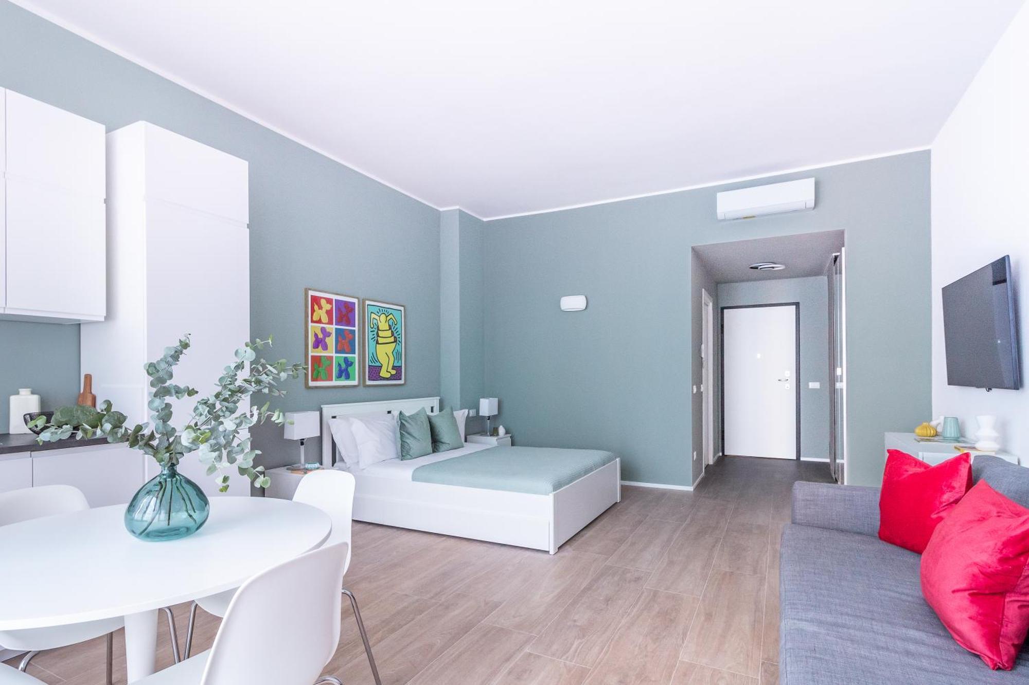 Ampi Monolocali In Via Pirandello - Washington Apartment Milan Bagian luar foto