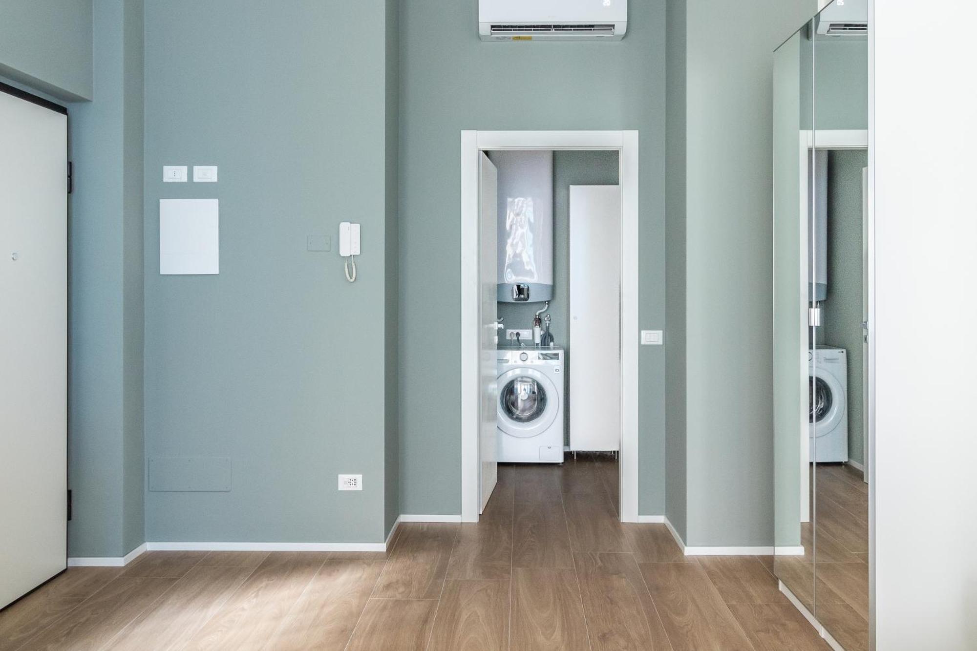 Ampi Monolocali In Via Pirandello - Washington Apartment Milan Bagian luar foto