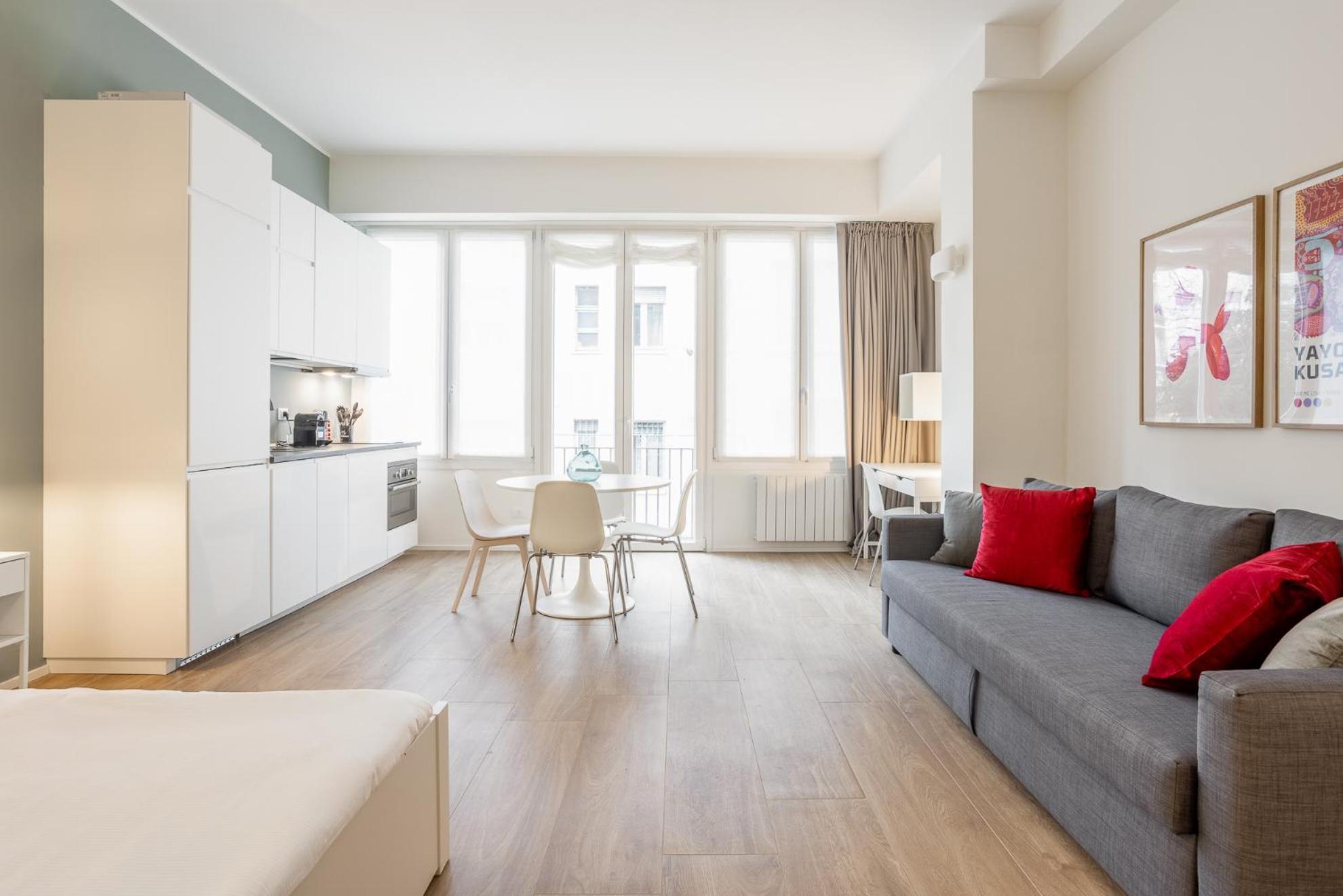 Ampi Monolocali In Via Pirandello - Washington Apartment Milan Bagian luar foto